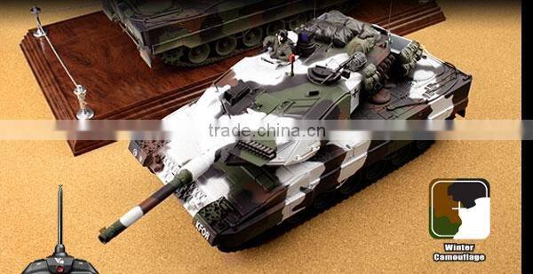 1/24 Scale RC Tank German Leopard2 A6 Model Radio Contorl