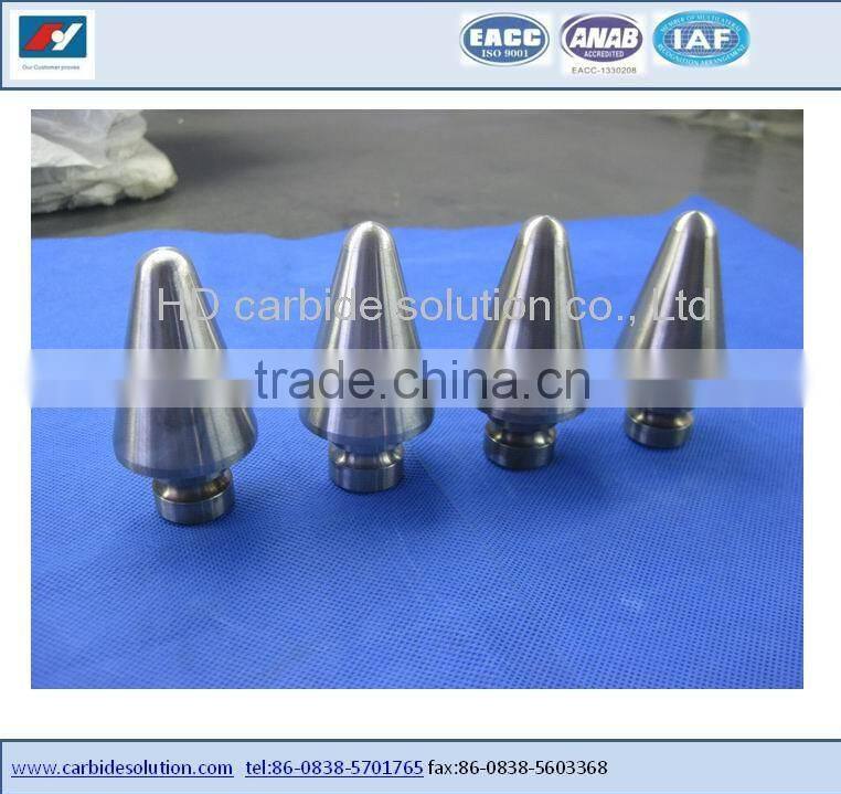 API Tungsten carbide alloy choke beans with steels