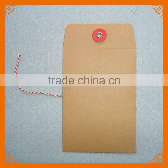 c6 kraft paper envelope with string