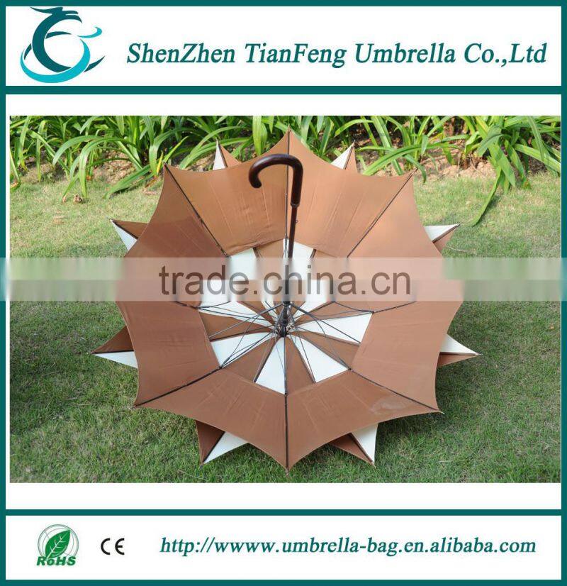 easy open and close beautiful maple leaf umbrella from china