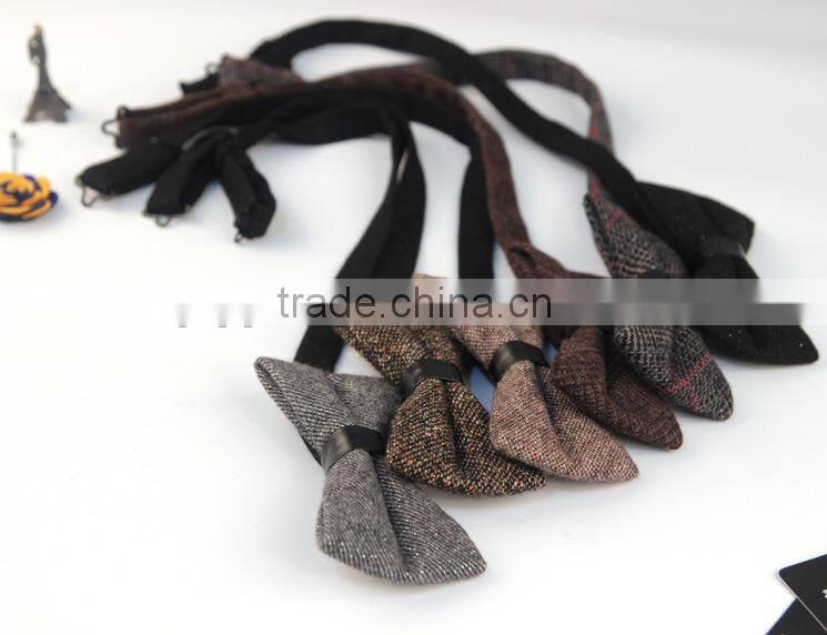 Wool Bow Ties/ Men Wool Bow Ties/ 100%Woo Bow Ties
