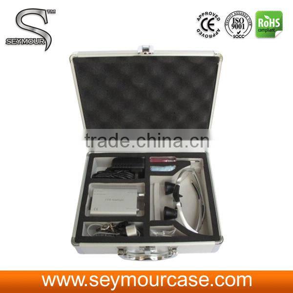 Hot Selling Aluminum Dental Case Ultra-Light CH 2.5x Surgical Dental Loupes/Magnifying Glass