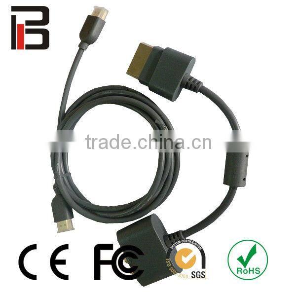 New optical RCA cable for xbox360 AV cable adapter for xbox360 acessories