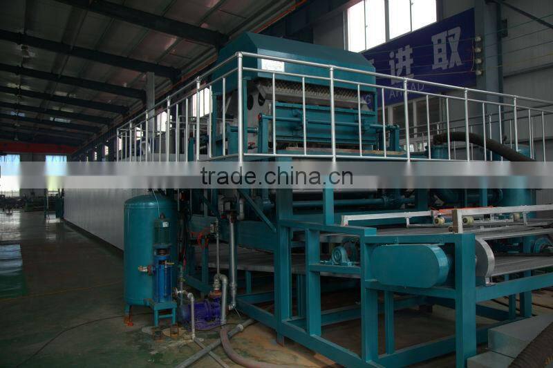 2000pcs/h egg tray making machine