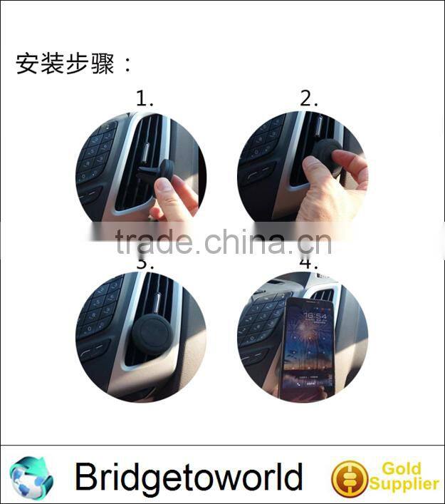 Car Magnetic Air Vent Mobile Cell Phone Mount Holder Bracket Clip