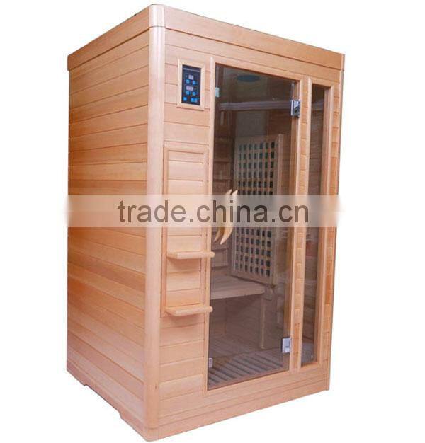Size:1500*1200*1900mm fashion design outdoor indoor garden hotel and home use far infrared sauna room