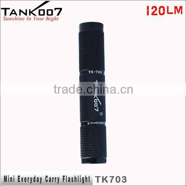 Led Keychain Flashlight AAA Battery Colorful Torch TK703