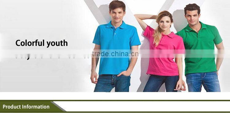 180 grams high quality 100% cotton polo shirt, uniform polo shirt