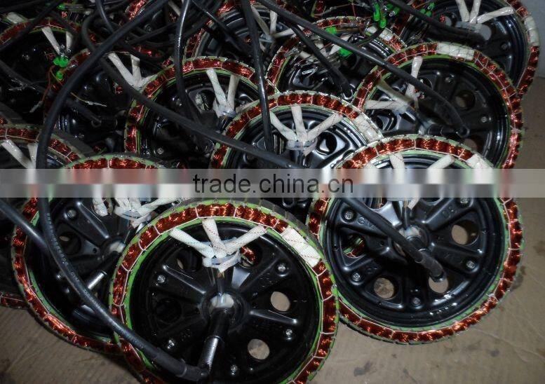 fast speed RPM integrated disc break electric brushless hub motor for electric bicycle and scooter (Model FHB)