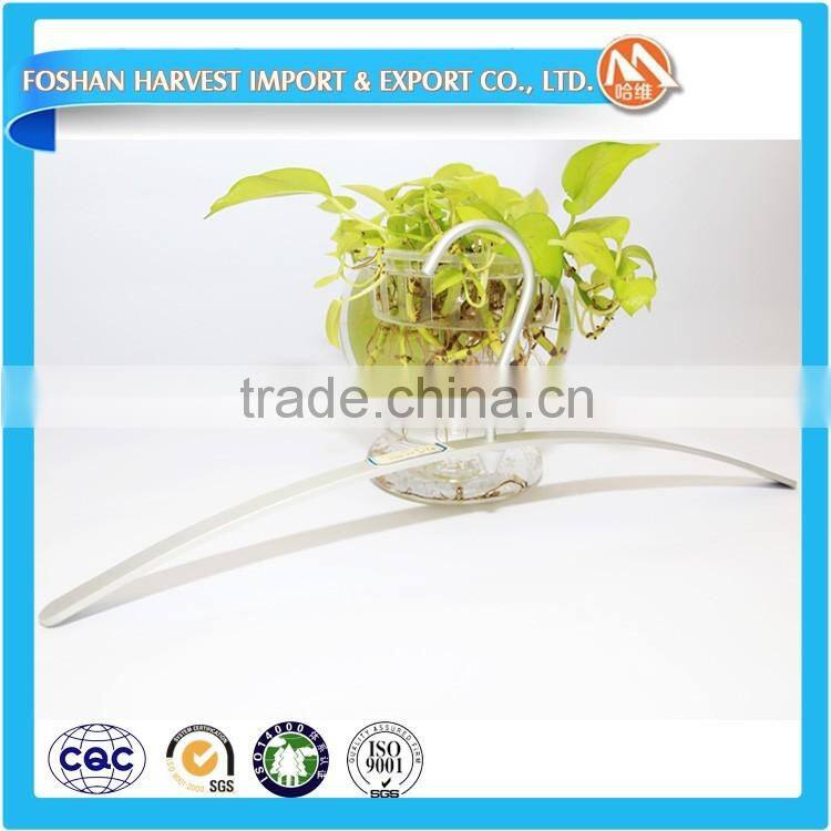 Factory direct sale customize different types adjustable non-slip space-saving aluminum clothes hanger