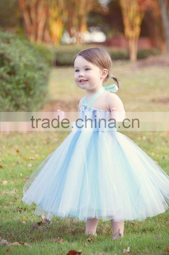 Hot Sale New Autumn Children Wedding Dress Baby Girls Dresses Kids Striped Bow Long-Sleeved Lace Princess