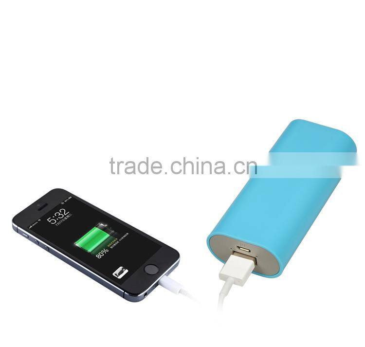 Good quality outdoor urgently charger portable mobile power bank 5200mah