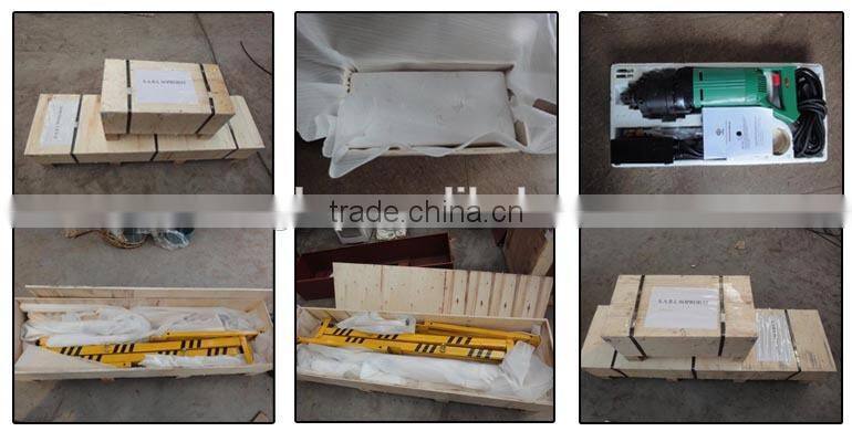 Post Driver Helical Screw Piles For Foundations