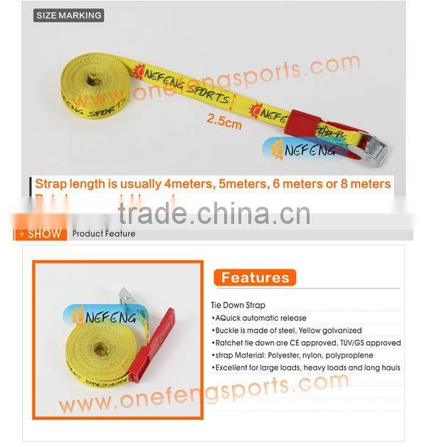 Customed Tie Down Strap