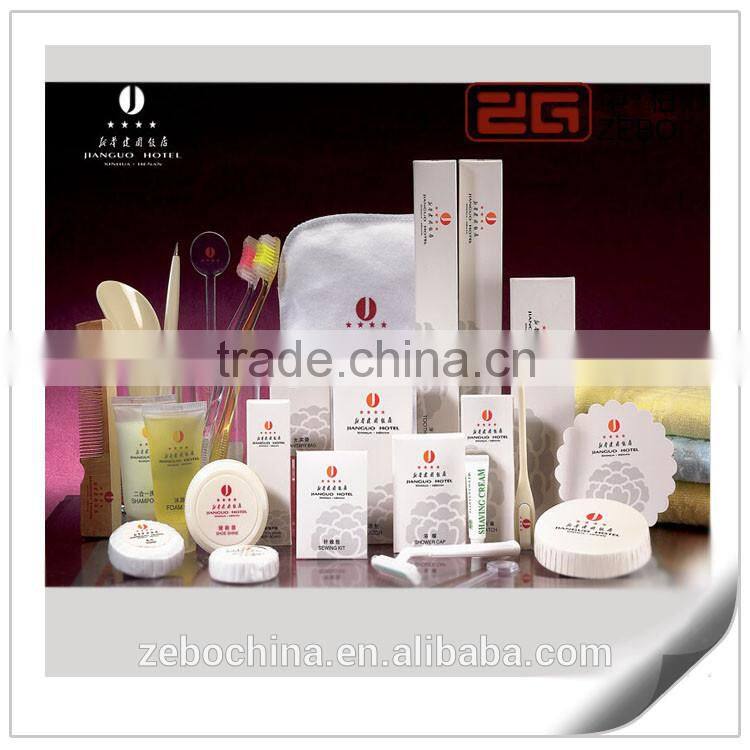 Cheap wholesale disposable eco-friendly hotel amenity set