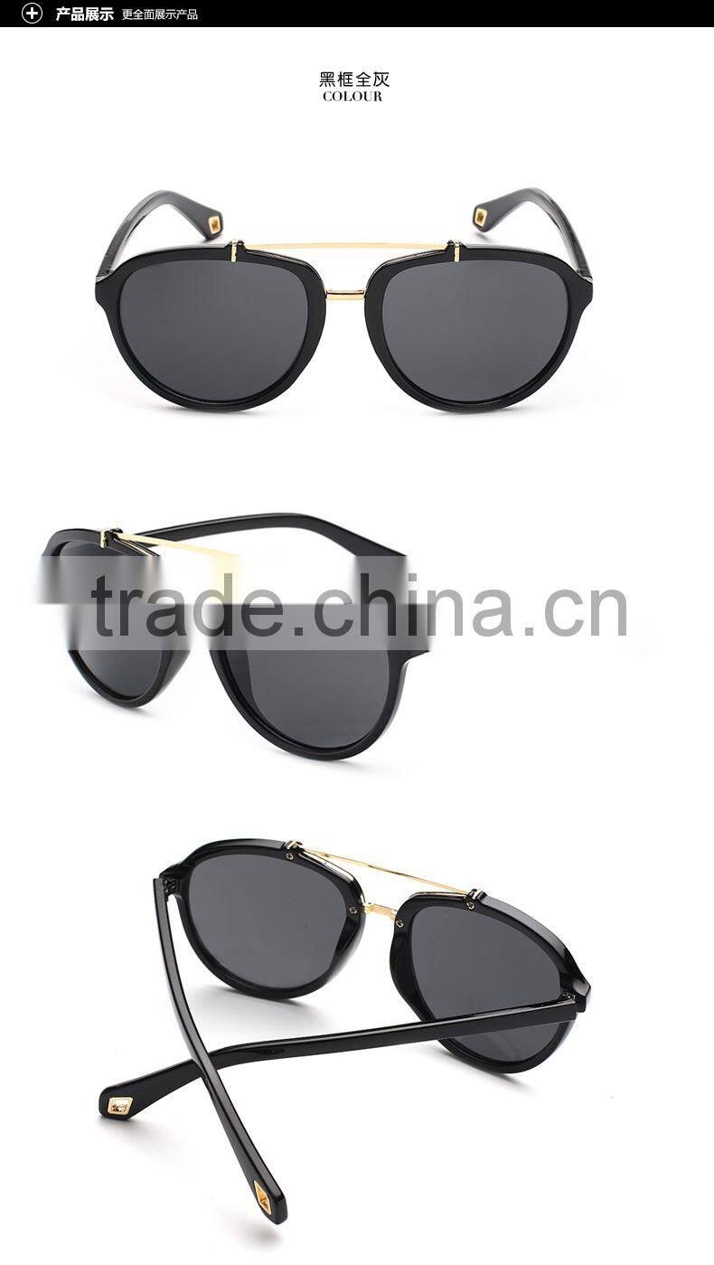 New product high quality Dazzle colour sunglasses