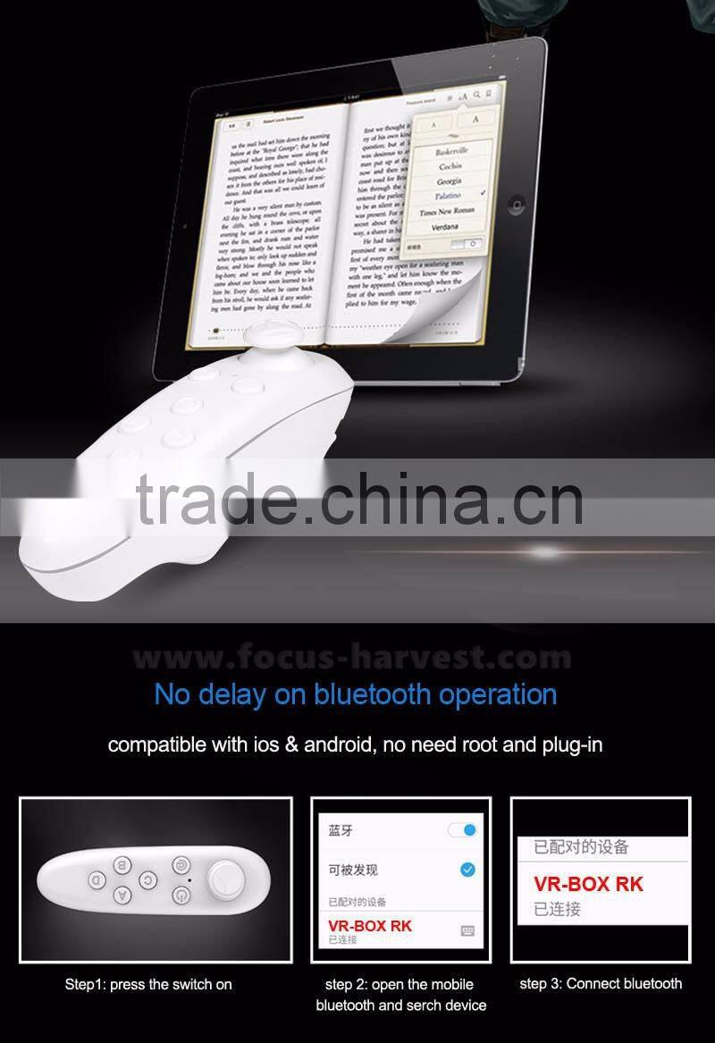 2016 factory direct price bluetooth wireless selfie shutter remote for gaming