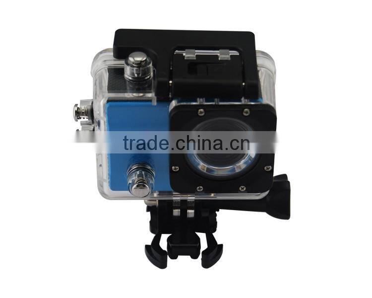 Ultrathin Wifi Action Camera 1080P full HD Car Camera DVR 30M Waterproof 2.0Inch TFT Helmet Camera Sport DV