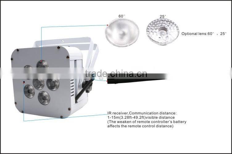 6pcs 15W RGBWA wholesale dj equipment guangzhou stage lighting