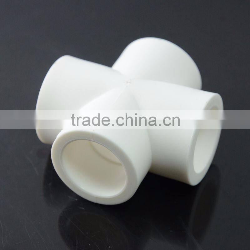 Environment Friendly popular ppr plastic cross tee
