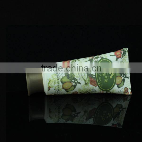 soft matt plastic cosmetic tube for skin cream with special-shaped cap