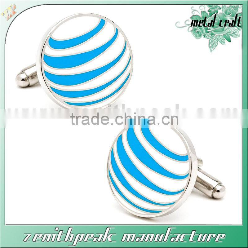 2016 Best quality hard enamel cufflinks