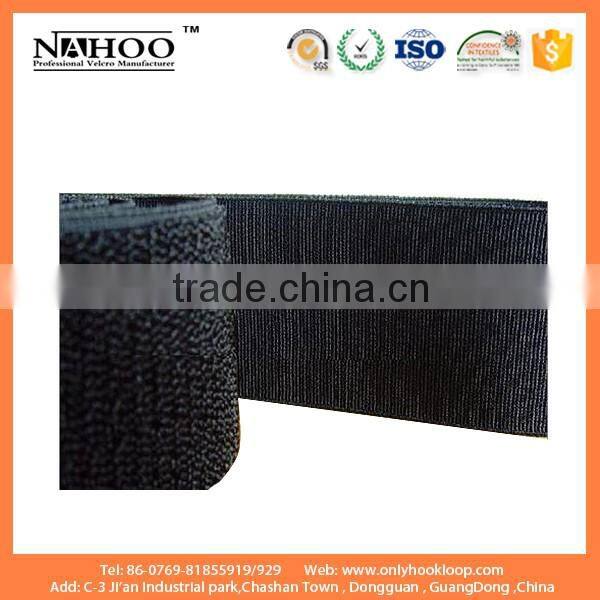 Unnapped hook and loop, unnapped loop, un-napped hook loop