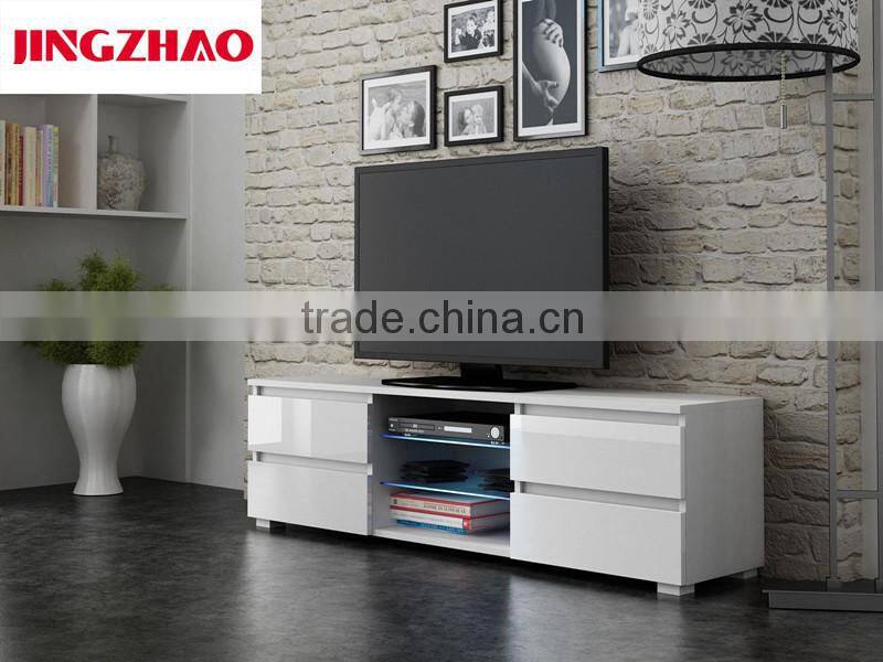 TV-2323 High Gloss TV Cabinet With Drawers