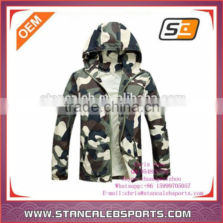 Custom hoody jacket stand collar hoodies for men