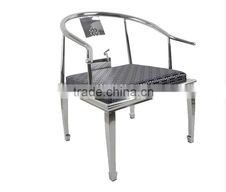 Modern Staimless Steel marble Dining chair Series