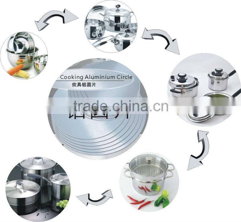 competitive price of Durability and resistance to corrosion aluminum circle 3003 3004 for pot