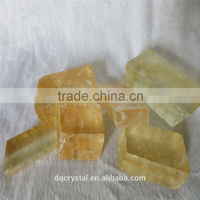 beautiful high quality yellow calcite stone for sale