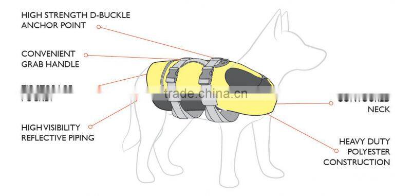 Top quality nice design waterproof dog rain jacket