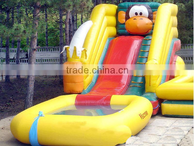 2015 hot sell ! Newest Design Inflatable water Slide, inflatable pool slide / inflatable slide for pool for entertainment