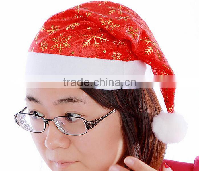 christmas decoration yiwu Snowflake Christmas hats ideas