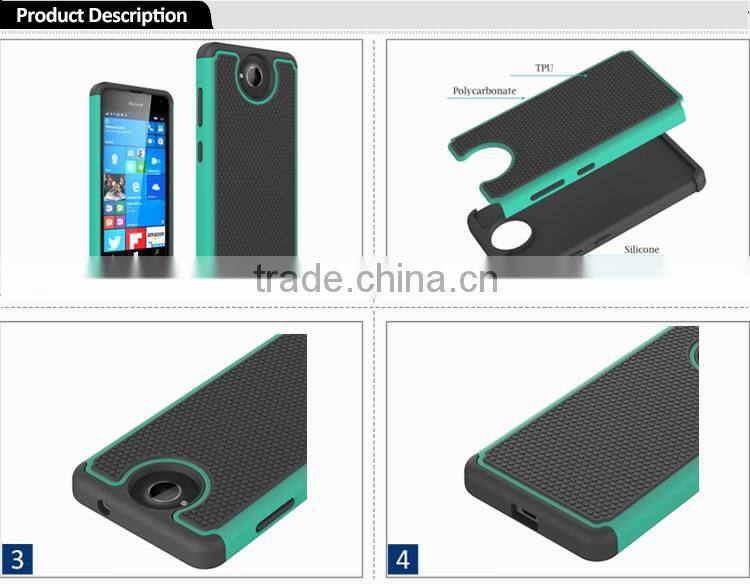 New products 2016 TPU+PC Football Pattern cell phone case for Microsoft Lumia 650 back cover china supplier