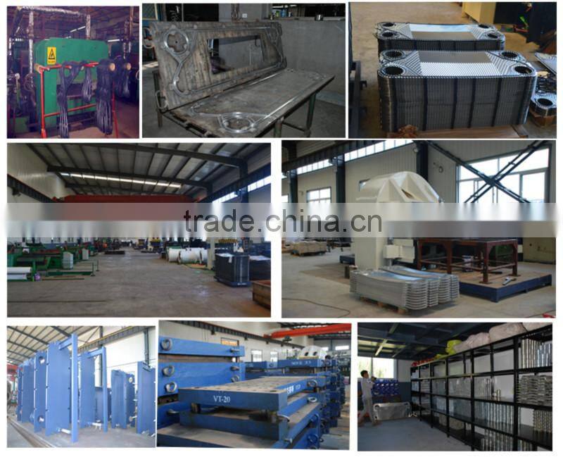 food industry wide gap heat exchanger for edible oil