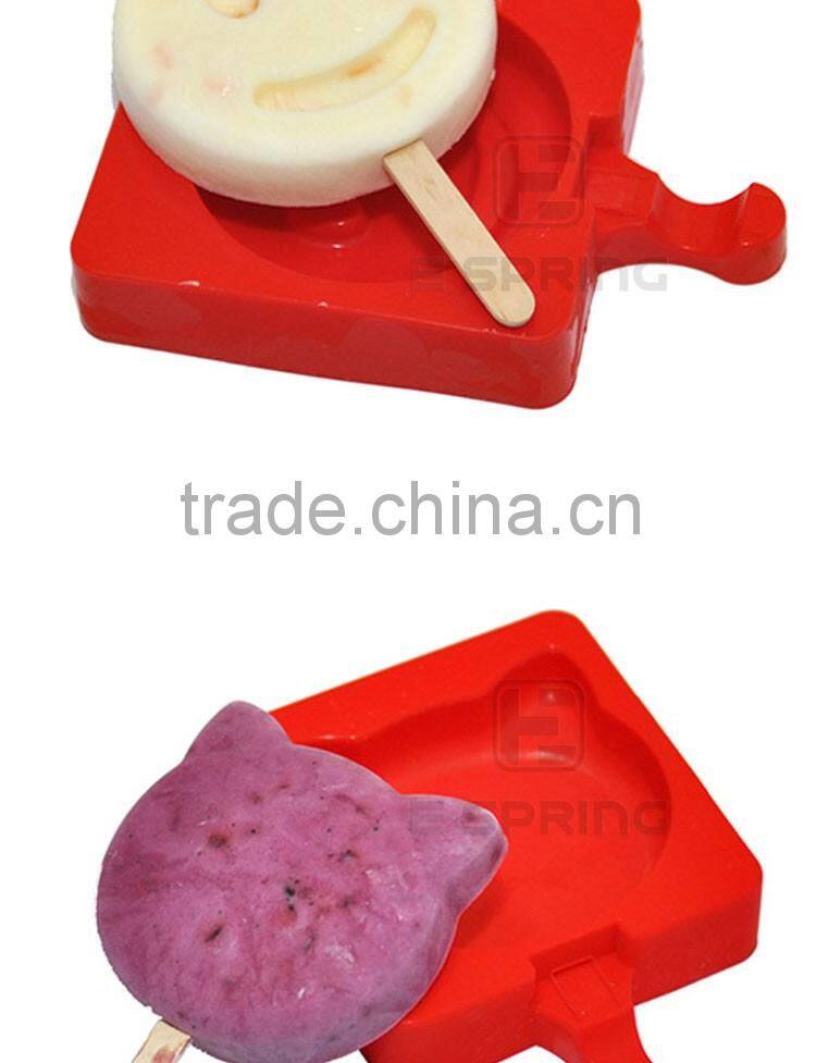 Face hand heart many cute shape silicone ice lolly moulds