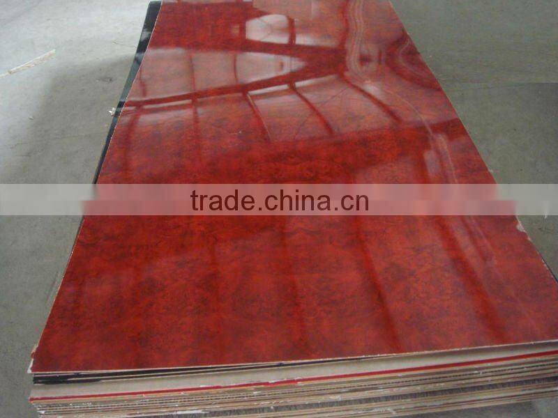 1220*2440mm polyester overlaid plywood from China