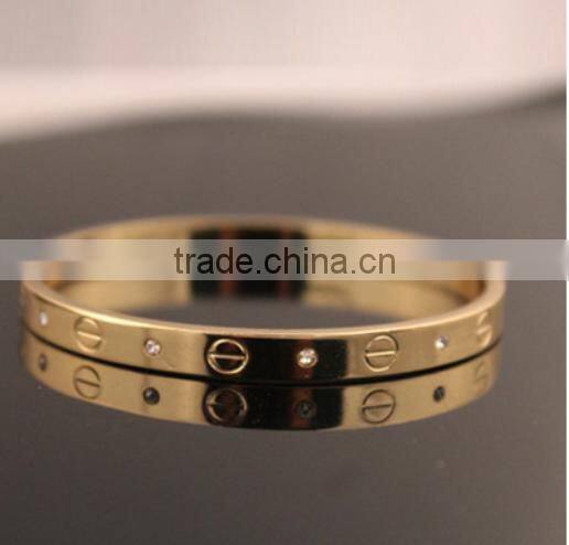 fashion stainless steel love fashion bangle
