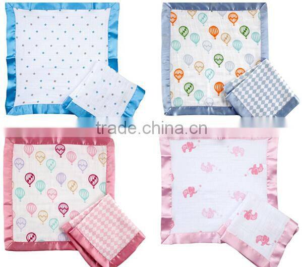 High Quality and Square Shape Infant Security Blankets