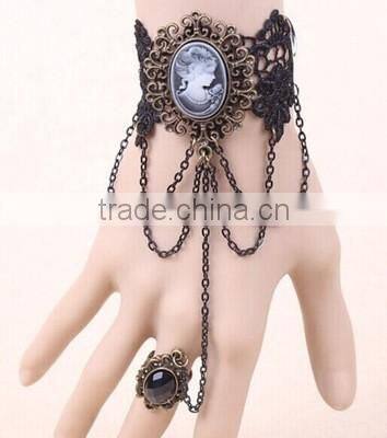 wholesale lady face cabochon resin cameo