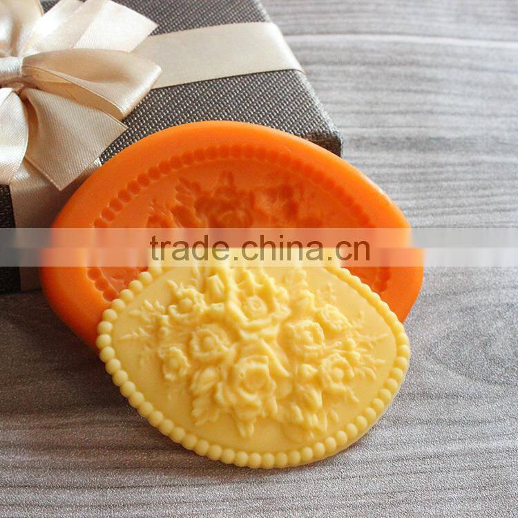 Rose Craft Silicone Mold, Flower Making Mold, Silicone Cake Pop Molds