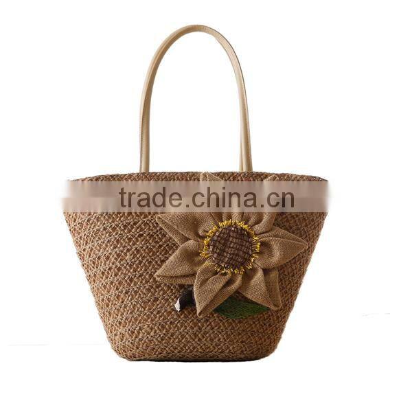 Newest straw summber beach bag,straw beach bag