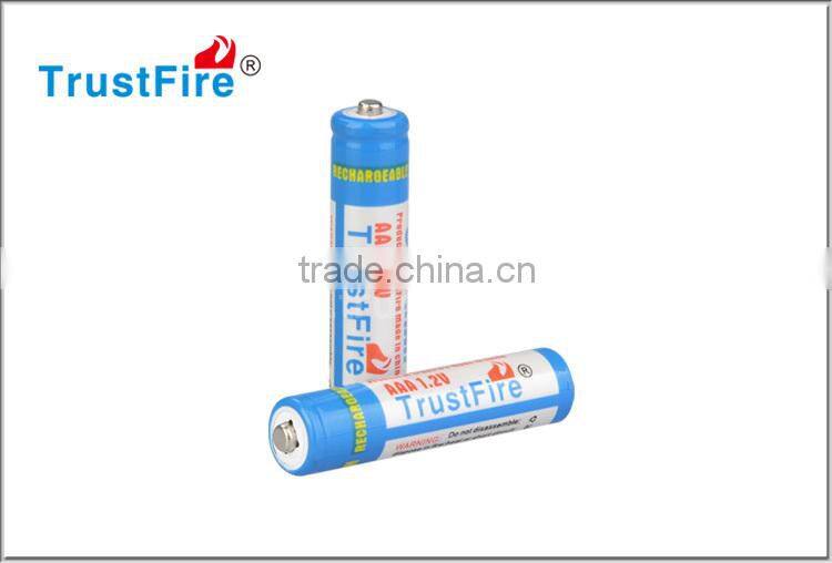 Hot Sale rechargeable battery AAA 1.2V 900mAh lithium battery, TrustFire NIMH aaa rechargeable batteries AAA quality