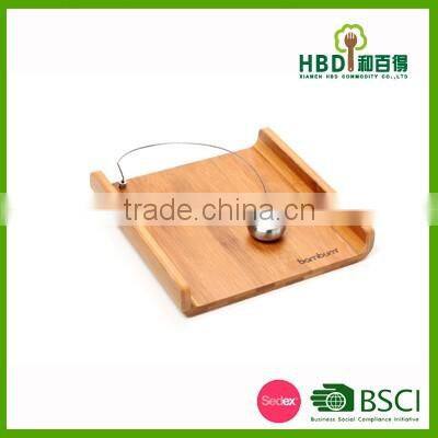 Newest design totally bamboo tissue paper holder/bamboo napkin holder
