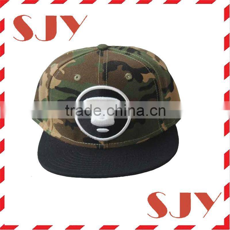 Your brand embroidery patch trucker mesh camouflage hunting cap