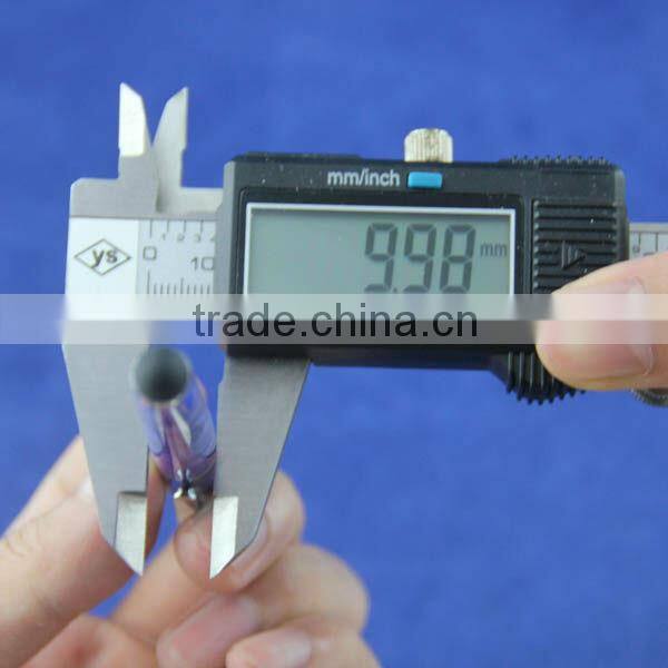 diamond stylus for smart phone, stainless steel with soft rubber tipped end