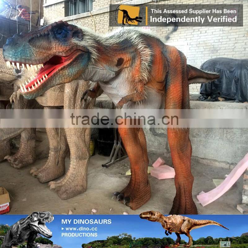 MY Dino-C055 Jurassic park adult realistic walking dinosaur costume