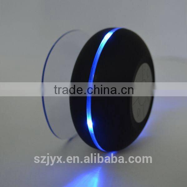 Waterproof BTS-06 Wireless Bluetooth Shower Speaker with Microphone